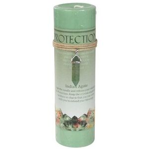 INDIAN AGATE PROTECTION CANDLE